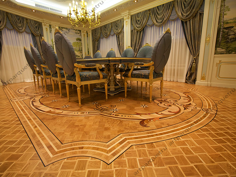 Artistic parquet